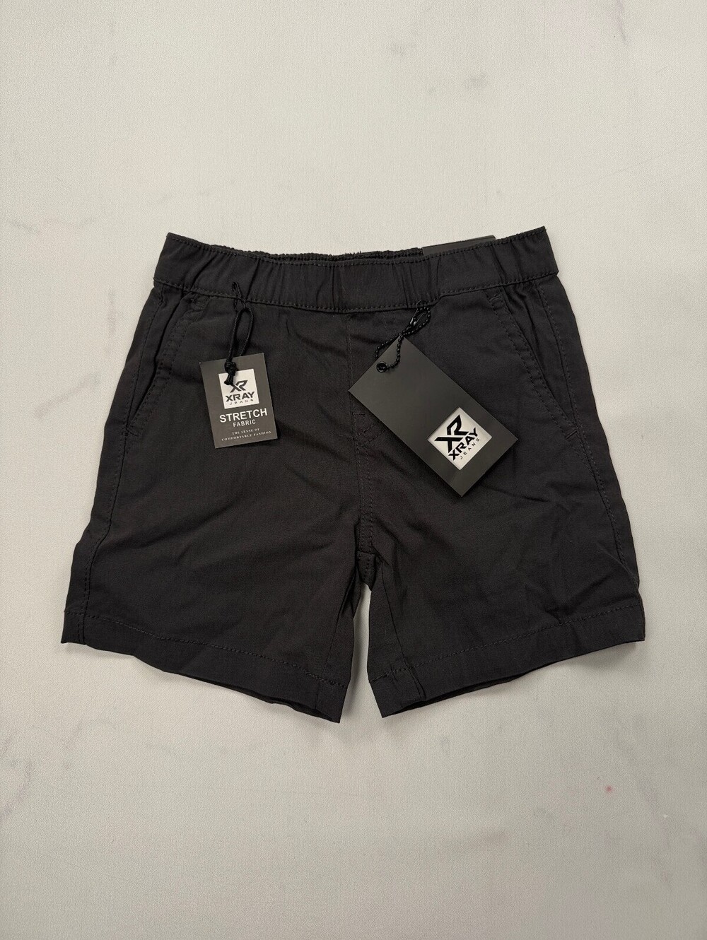 Xray Jeans Stretch Shorts Black Modern Streetwear - Boys 4T